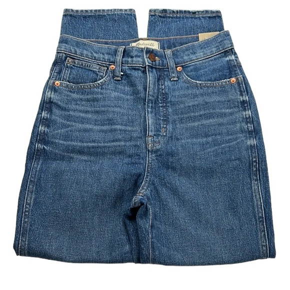 Madewell New Women’s 26 Stovepipe With Magic Pockets No Stretch Jean - Picture 4 of 13